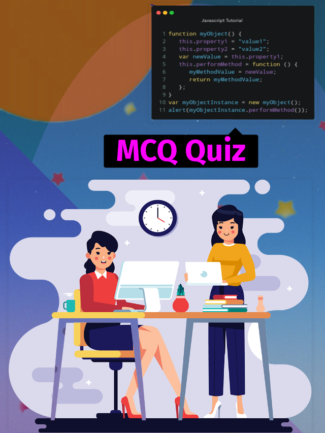 Mcq Quiz on HTML, CSS and JavaScript 